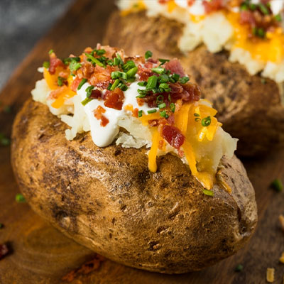 Chillies & Cream Glasgow baked potatoes